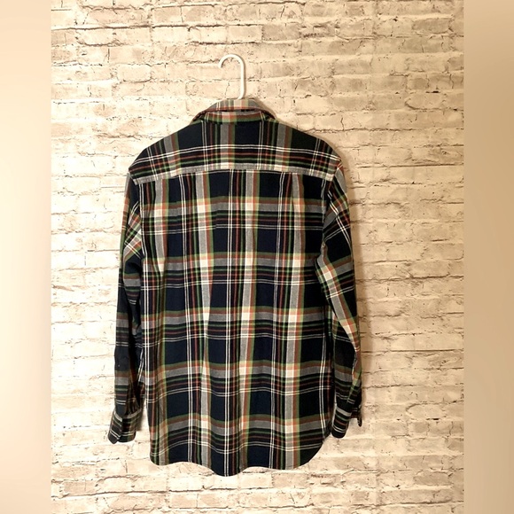 Pendleton Burnside navy plaid button down shirt - Picture 2 of 3
